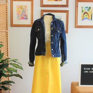 Vintage Polo Ralph Lauren Cropped Denim Jacket M L